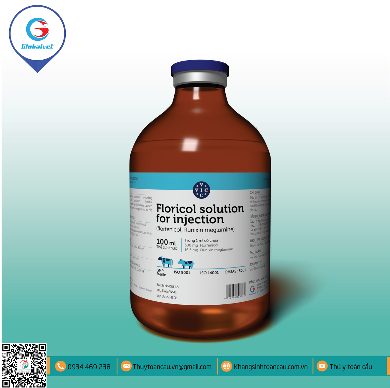 FLORFENICOL 30% TÁC DỤNG KÉO DÀI