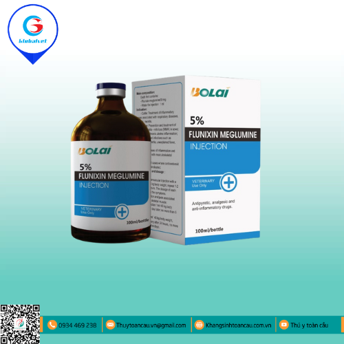 5% FLUNIXIN MEGLUMINE INJECTION KHÁNG VIÊM- GIẢM ĐAU- HẠ SỐT