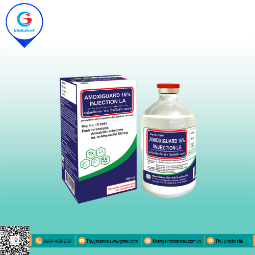AMOXIGUARD 15% INJECTION LA