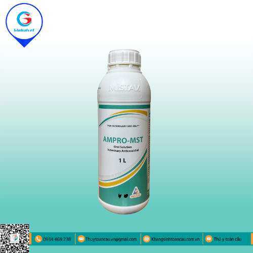 AMPRO-MST  ĐẶC TRỊ CẦU TRÙNG TRÊN GIA CẦM