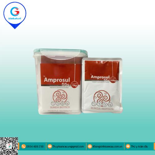 AMPROSUL 55S ĐẶC TRỊ CẦU TRÙNG