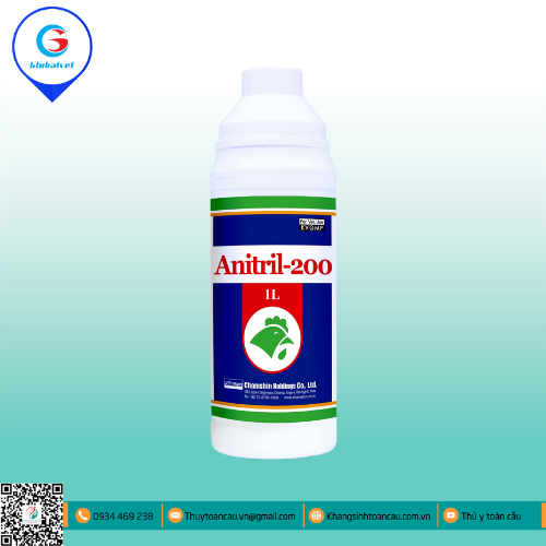 ANITRIL-200 ĐẶC TRỊ BỆNH ĐƯỜNG TIÊU HÓA TRÊN GIA CẦM