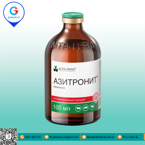 AZITRONIT  ĐẶC TRỊ BỆNH ĐƯỜNG HÔ HẤP
