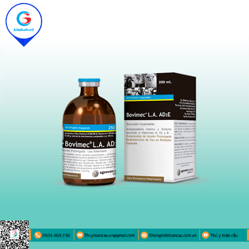 BOVIMEC L.A ĐẶC TRỊ KÝ SINH TRÙNG