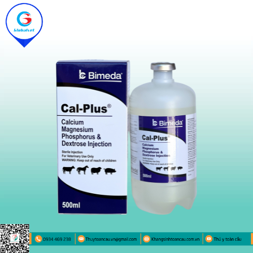 CAL-PLUS BỔ SUNG CANXI CHO VẬT NUÔI