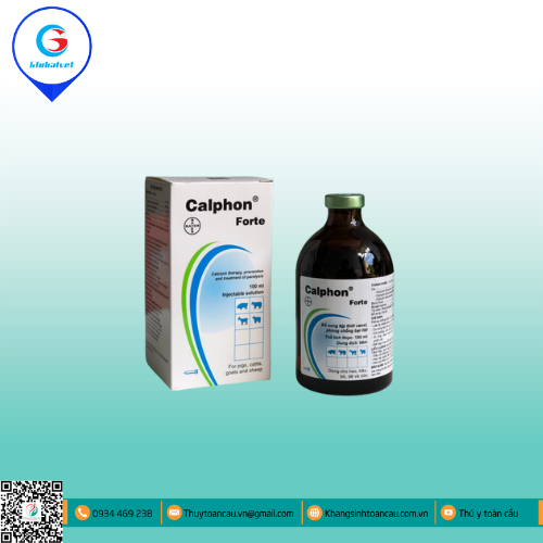 CALPHON® – FORTE BỔ SUNG CANXI CHO VẬT NUÔI
