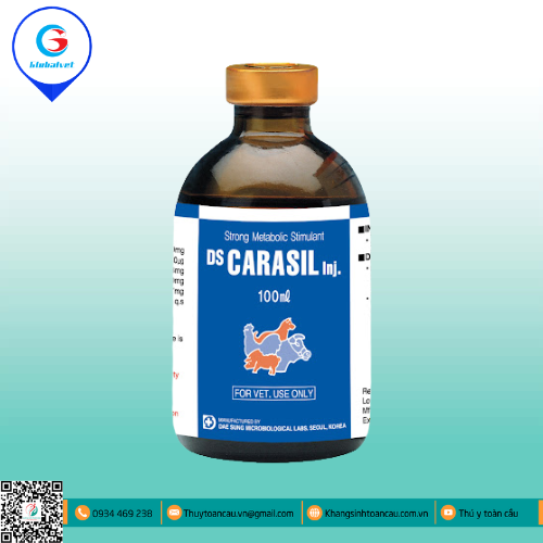 CARASIL INJ KÍCH THÍCH TĂNG TRƯỞNG, TĂNG SỨC ĐỀ KHÁNG