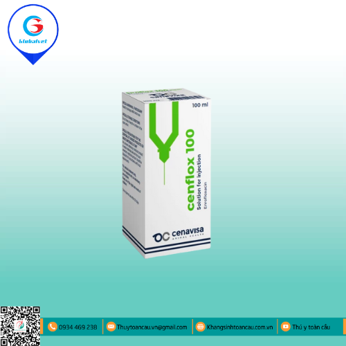 CENFLOX ĐẶC TRỊ BỆNH ĐƯỜNG TIÊU HÓA TÊN HEO, GIA SÚC