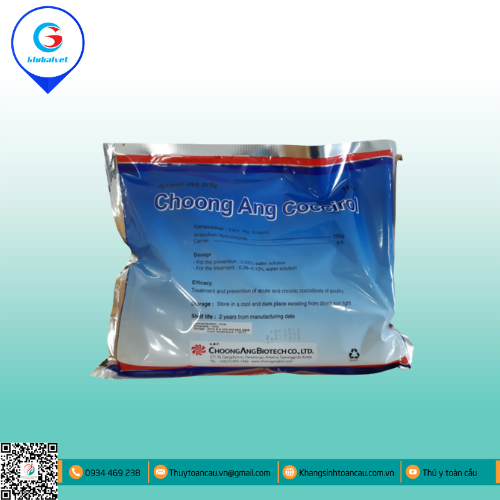 CHOONG ANG COCCIROL  ĐẶC TRỊ CẦU TRÙNG
