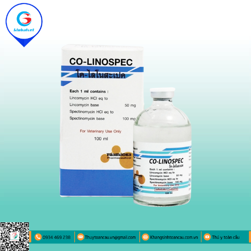 CO-LINOSPEC ĐẶC TRỊ BỆNH ĐƯỜNG HÔ HẤP