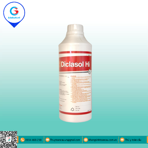 DICLASOL HI ĐẶC TRỊ CẦU TRÙNG TRÊN GIA CẦM, BÒ VÀ CỪU