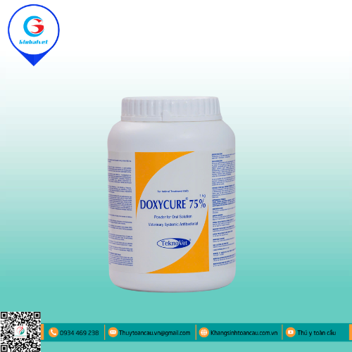 DOXYCURE 75% ĐẶC TRỊ BỆNH ĐƯỜNG HÔ HẤP