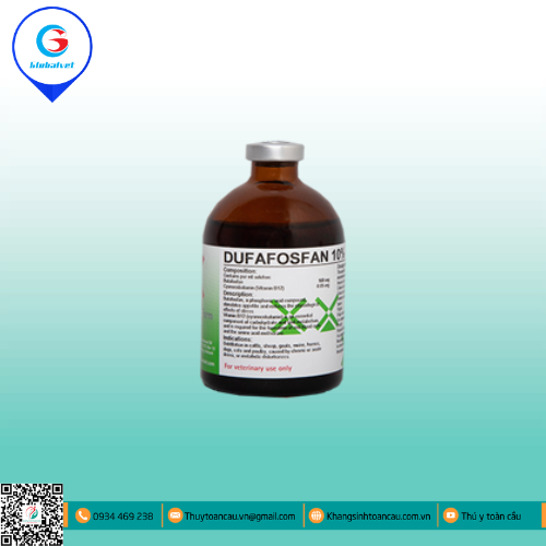 DUFAFOSFAN 10% + B12 INJ KÍCH THÍCH TĂNG TRƯỞNG, TĂNG SỨC ĐỀ KHÁNG