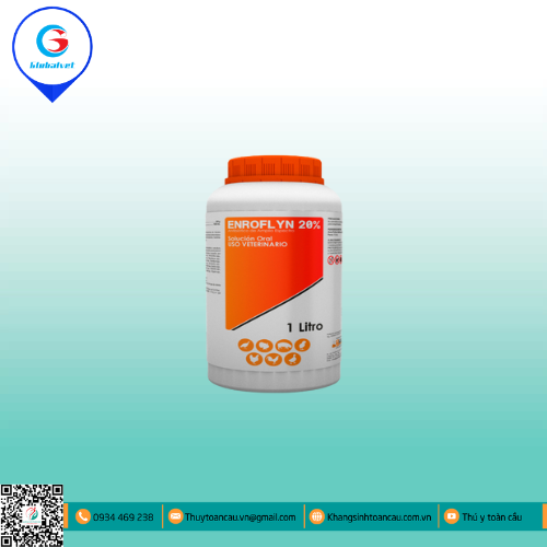 ENROFLYN 20% ĐẶC TRỊ BỆNH ĐƯỜNG TIÊU HÓA