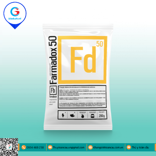 FARMADOX® 50 ĐẶC TRỊ BỆNH ĐƯỜNG HÔ HẤP