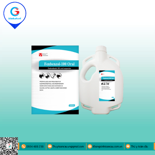 FENBENZOL 100 ORAL ĐẶC TRỊ GIUN SÁN TRÊN VẬT NUÔI