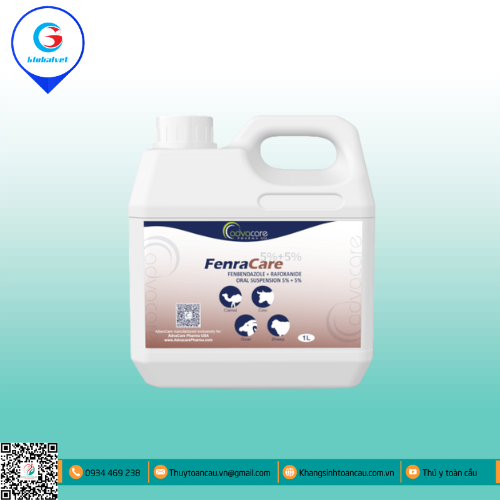 FENRACARE ĐẶC TRỊ GIUN SÁN TRÊN VẬT NUÔI