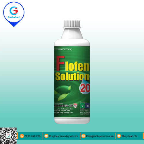 FLOFEN SOLUTION 20 ĐẶC TRỊ BỆNH ĐƯỜNG HÔ HẤP, TIÊU HÓA  