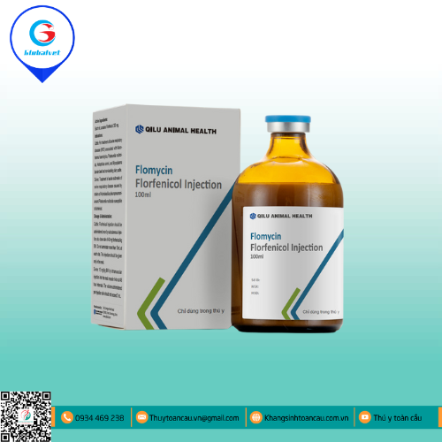 FLOMYCIN ĐẶC TRỊ BỆNH HÔ HẤP, TIÊU HÓA TRÊN HEO