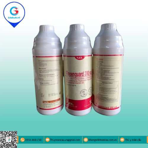 FLOPENGUARD 200 SOL  ĐIỀU TRỊ BỆNH HÔ HẤP, TIÊU HÓA