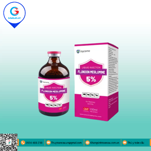 FLUNIXIN MEGLUMINE 5% KHÁNG VIÊM- GIẢM ĐAU- HẠ SỐT