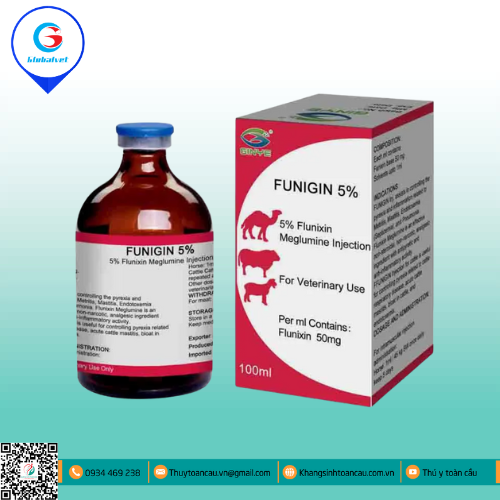 FUNIGIN 5% KHÁNG VIÊM- GIẢM ĐAU- HẠ SỐT