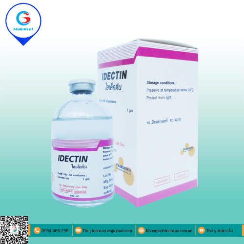 IDECTIN ĐẶC TRỊ KÝ SINH TRÙNG