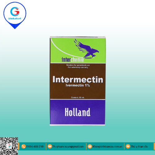INTERMECTIN 1% ĐẶC TRỊ KÝ SINH TRÙNG