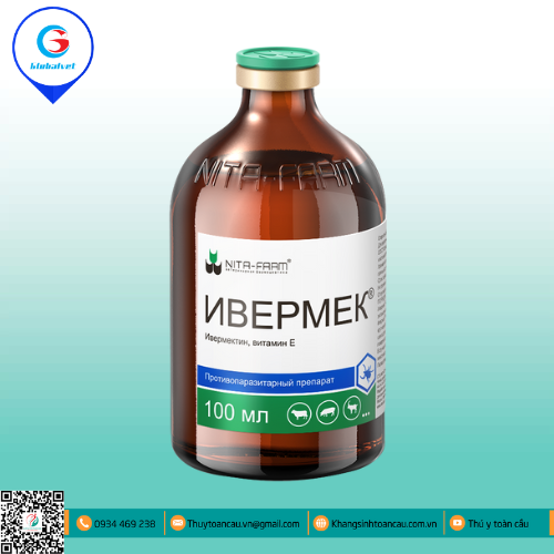 IVERMEK® ĐẶC TRỊ KÝ SINH TRÙNG