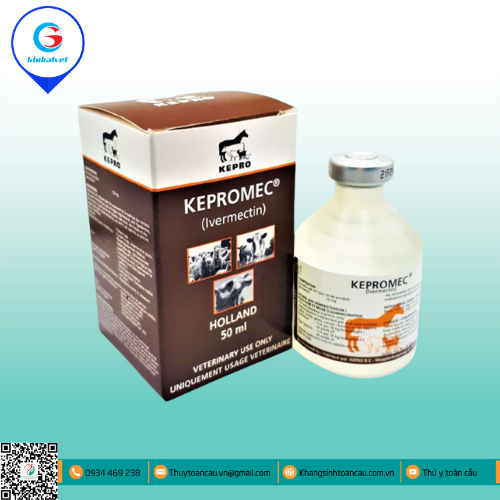 KEPROMEC  ĐẶC TRỊ KÝ SINH TRÙNG