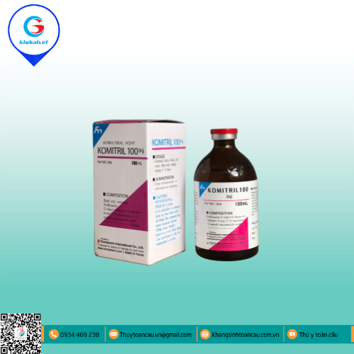 KOMITRIL ĐẶC TRỊ BỆNH ĐƯỜNG HÔ HẤP, TIÊU HÓA