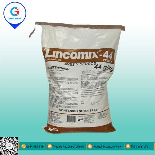 LINCOMIX 44 ĐẶC TRỊ BỆNH ĐƯỜNG HÔ HẤP 
