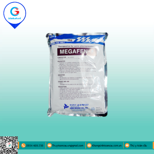 MEGAFEN-F ĐẶC TRỊ BỆNH HÔ HẤP TRÊN HEO