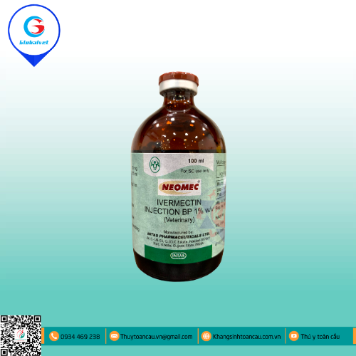 NEOMEC ĐẶC TRỊ KÝ SINH TRÙNG