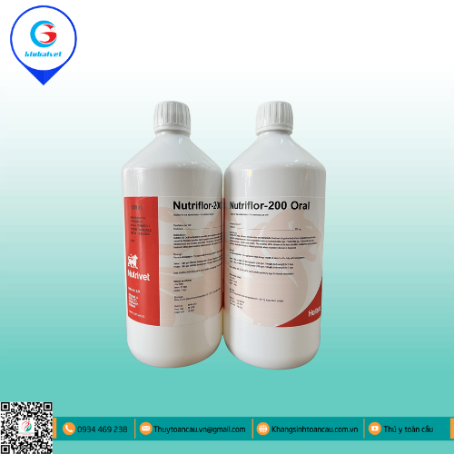 NUTRIFLOR – 200 ORAL ĐẶC TRỊ BỆNH ĐƯỜNG HÔ HẤP TIÊU HÓA