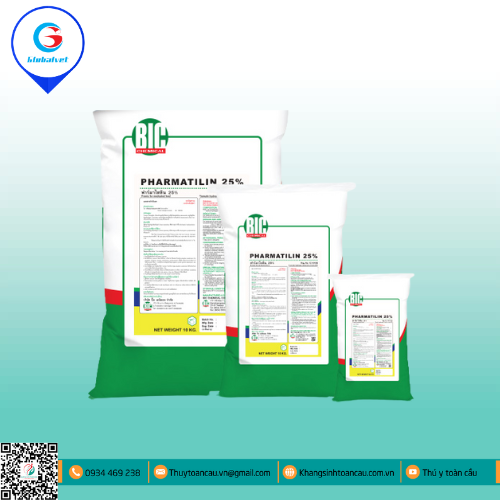 PHARMATILIN 25% ĐẶC TRỊ BỆNH ĐƯỜNG HÔ HẤP