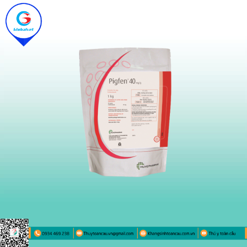 PIGFEN 40MG/G ĐẶC TRỊ GIUN SÁN TRÊN VẬT NUÔI