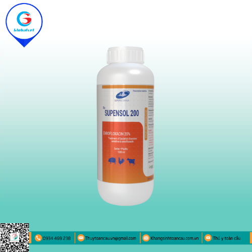 SUPENSOL 200 ĐẶC TRỊ BỆNH ĐƯỜNG TIÊU HÓA 