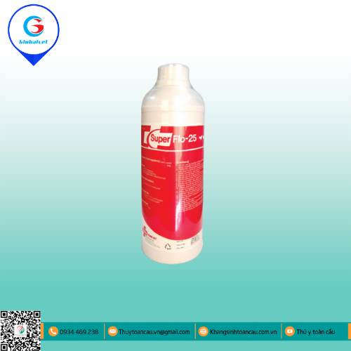 SUPER FLO- 25 ĐẶC TRỊ BỆNH HÔ HẤP, TIÊU HÓA