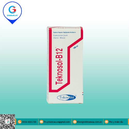 TEKNOSOL B12 KÍCH THÍCH TĂNG TRƯỞNG, TĂNG SỨC ĐỀ KHÁNG