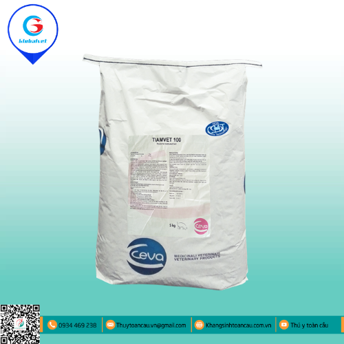 TIAMVET 100 ĐẶC TRỊ BỆNH ĐƯỜNG HÔ HẤP TRÊN HEO