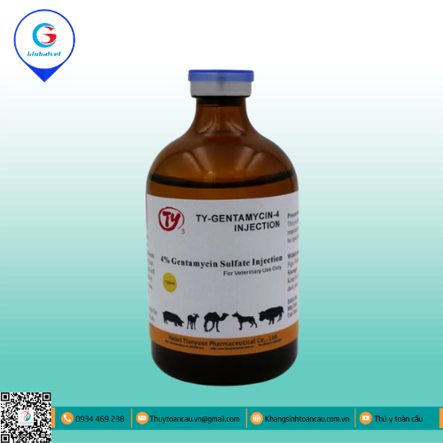 TY GENTAMYCIN 4 INJECTION