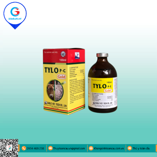 TYLO PC GOLD ĐẶC TRỊ BỆNH ĐƯỜNG HÔ HẤP TIÊU HÓA