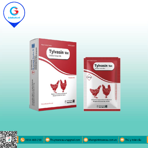 TYLVASIN VET  ĐẶC TRỊ BỆNH ĐƯỜNG HÔ HẤP