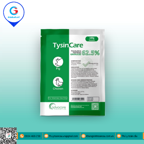 TYSINCARE  ĐẶC TRỊ BỆNH ĐƯỜNG HÔ HẤP