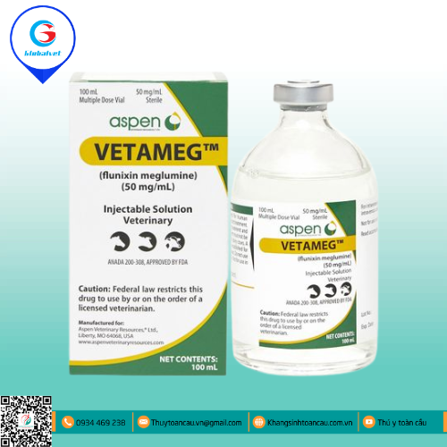 VETAMEG™ KHÁNG VIÊM- GIẢM ĐAU- HẠ SỐT