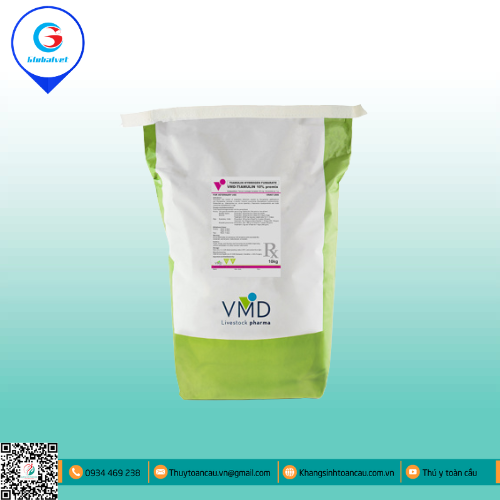 VMD-TIAMULIN 10% PREMIX ĐẶC TRỊ BỆNH ĐƯỜNG HÔ HẤP